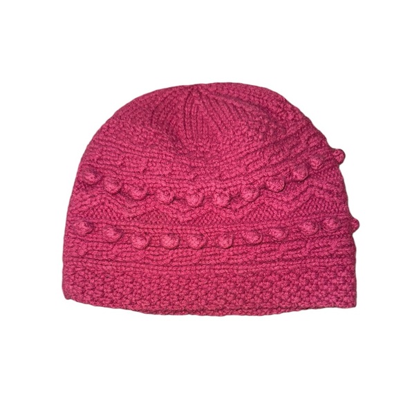 Lord & Taylor Pink Beanie - Picture 3 of 4